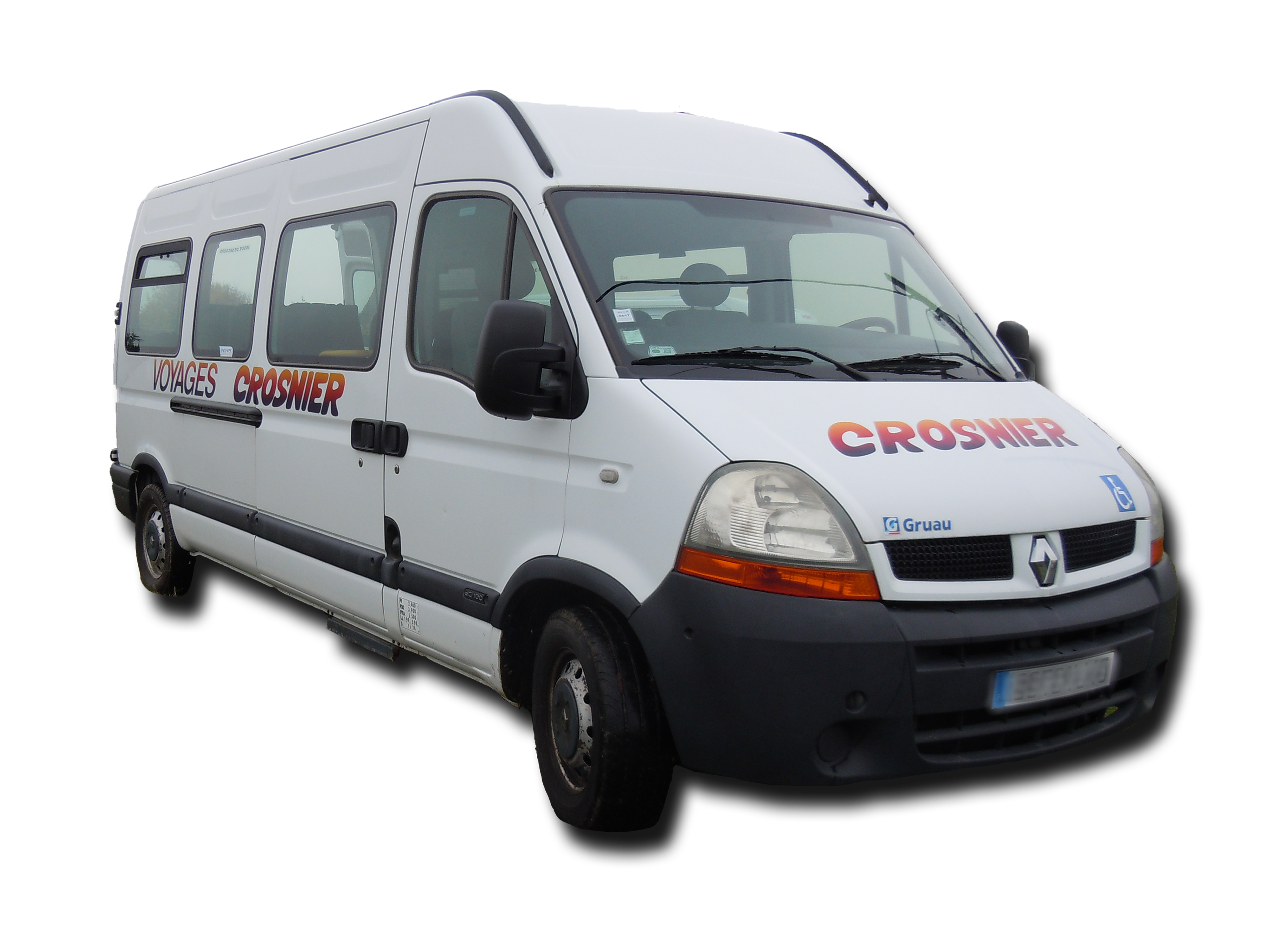 minibus Crosnier adaptés personnes handicapées